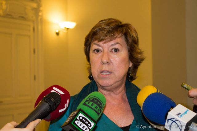 La alcaldesa reitera los beneficios que traerá el AVE a Cartagena - 1, Foto 1