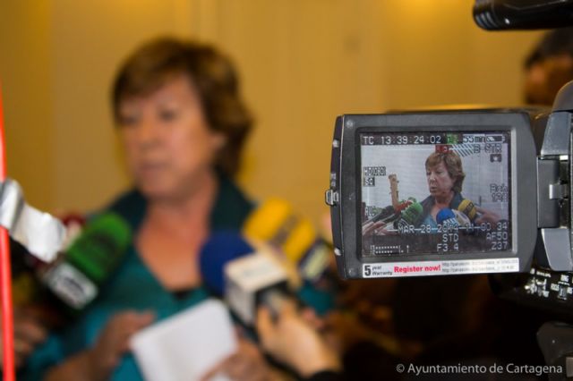 La alcaldesa reitera los beneficios que traerá el AVE a Cartagena - 4, Foto 4