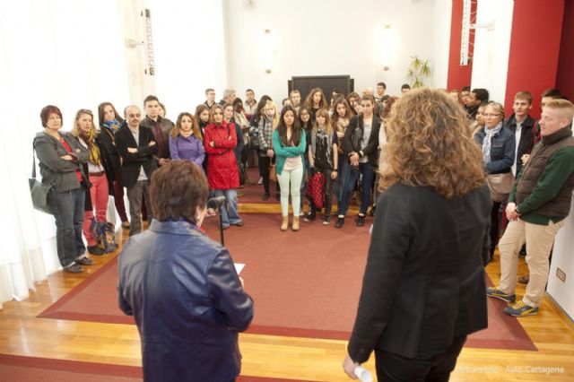 Cuarenta chavales de Comenius exponen su trabajo en Cartagena - 3, Foto 3