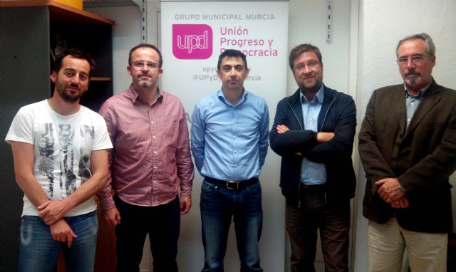 Encuentro entre UPyD y Murcia en Bici para impulsar iniciativas y fomentar el uso de la bicicleta - 1, Foto 1