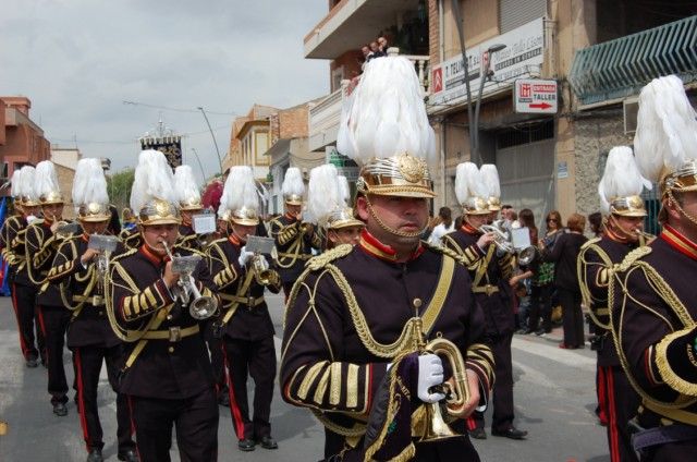 La Samaritana de Alguazas toca sus cornetas y tambores a beneficio de Cáritas Parroquial de San Onofre - 1, Foto 1