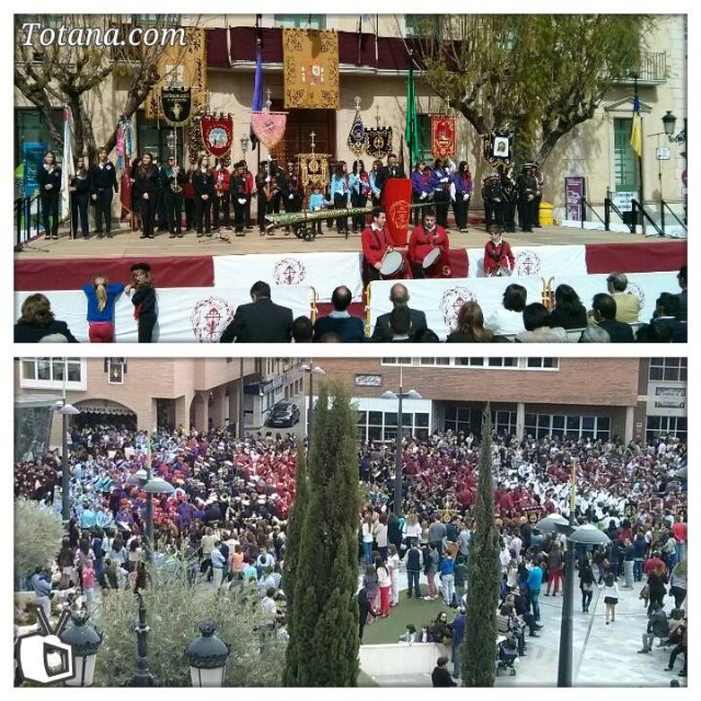 El Día de la Música Nazarena impregna el ambiente de Semana Santa en las calles más céntricas de Totana - 1, Foto 1