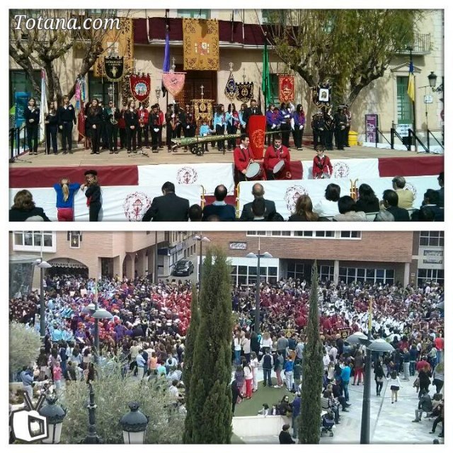 The Day the Music Nazarene to the atmosphere of Easter in the central streets of Totana, Foto 1