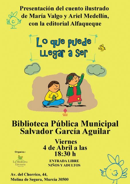 La Biblioteca Salvador García Aguilar organiza varias actividades literarias para conmemorar el Día Internacional del Libro Infantil - 1, Foto 1
