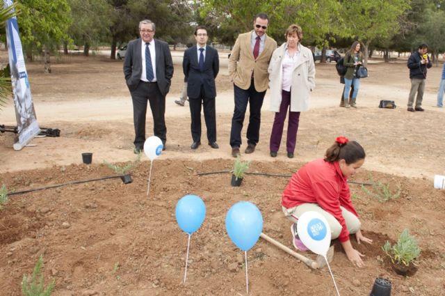 Los pequeños del Miralmonte reforestan el Parque de los Exploradores - 1, Foto 1