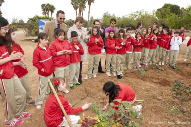 Los pequeños del Miralmonte reforestan el Parque de los Exploradores - 4, Foto 4