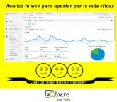 Analtica web para ver la rentabilidad de las acciones online de una empresa