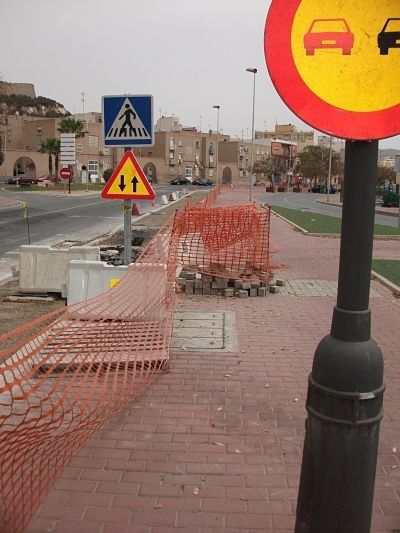 MC achaca al Gobierno local falta de previsión al tener que pasar la Ruta de las Fortalezas por una zona en obras - 1, Foto 1