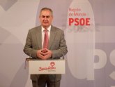 Tovar: 'Valcrcel huye dejando nuestra Regin al borde de la ruina, entre las ms pobres de Europa, y al PP en proceso de descomposicin'