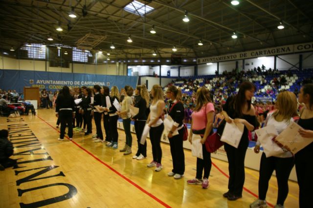 Medio millar de escolares se citan en la segunda fase de gimnasia rítmica - 4, Foto 4