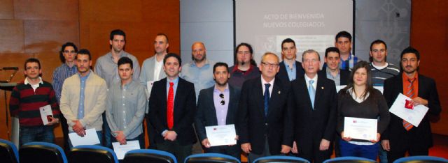 Los nuevos ingenieros adaptados al espacio europeo de educación superior se incorporan al Colegio de Ingenieros Técnicos Industriales de la Región de Murcia - 1, Foto 1