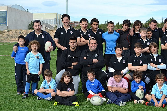Gran participacin del Club de Rugby de Totana en el Campeonato de Escuelas de Rugby - 2