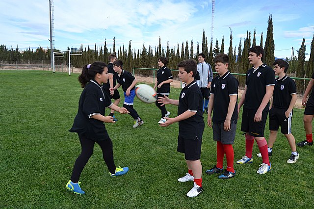 Gran participacin del Club de Rugby de Totana en el Campeonato de Escuelas de Rugby - 13