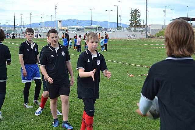 Gran participacin del Club de Rugby de Totana en el Campeonato de Escuelas de Rugby - 14