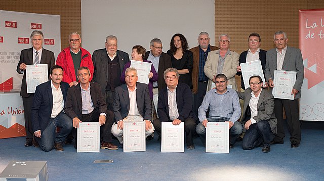 Emotivo Acto de Reconocimiento a los socialistas de La Unin con ms de 25 años de militancia - 4
