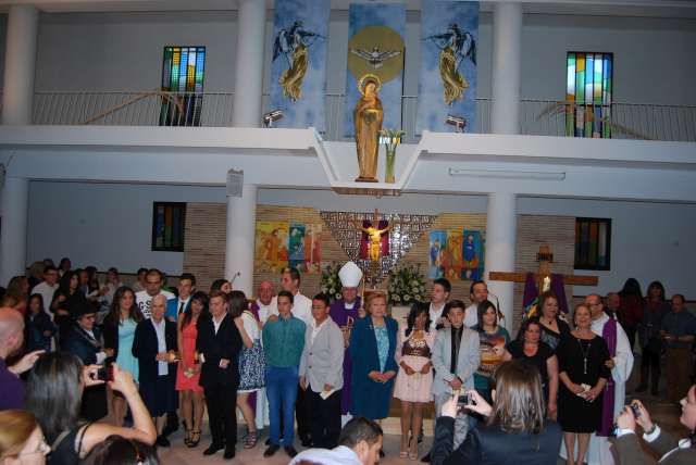 Mons. Lorca Planes confirma a 18 personas en la parroquia del Espíritu Santo de Espinardo - 2, Foto 2