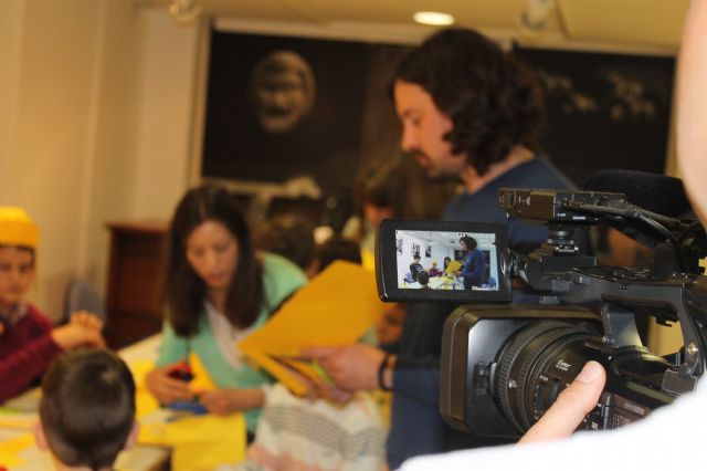 Un equipo de TVE realiza un reportaje sobre el desarrollo de actividad infantiles en los museos del municipio - 4, Foto 4
