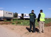 La Guardia Civil detiene a 28 personas por robos en fincas y granjas del Campo de Cartagena