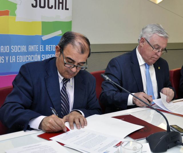 Ucomur y Cepes colaborarán en el Congreso Internacional de Trabajo Social de la Universidad de Murcia - 1, Foto 1