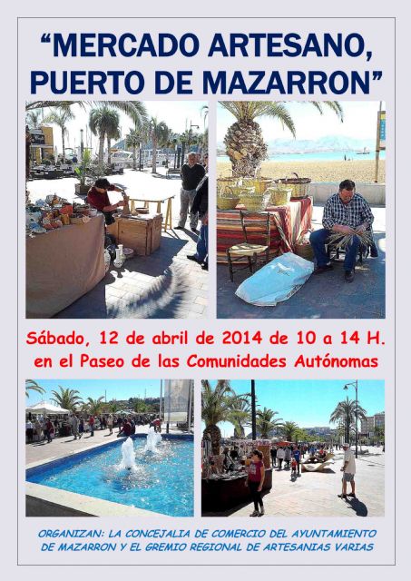 Nueva edición del Mercado Artesano de Puerto de Mazarrón este sábado 12 de abril - 1, Foto 1