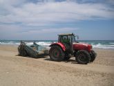 Las playas cartageneras se ponen a punto para Semana Santa