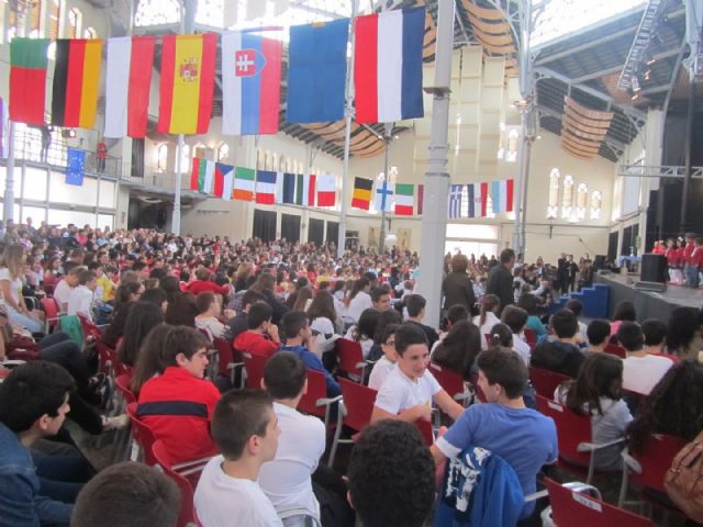 Los alumnos de Carmelitas celebran Euroscola - 3, Foto 3