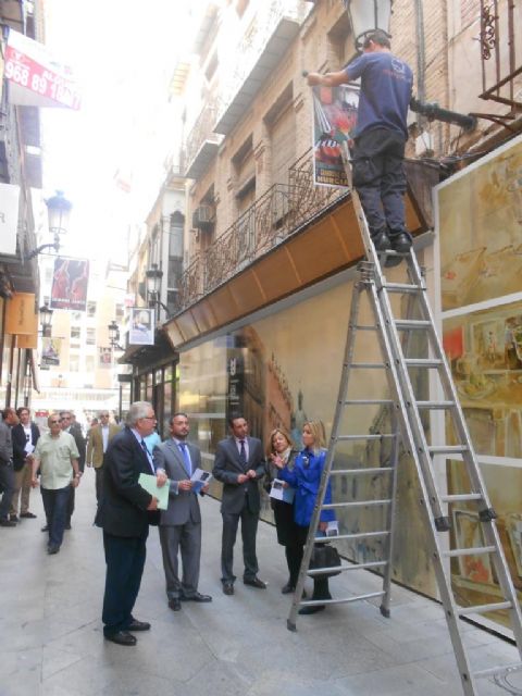 Murcianos y visitantes podrán conocer en Platería los carteles de Semana Santa desde 1927 - 1, Foto 1