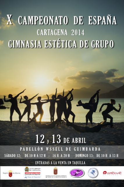 El Campeonato de España de Gimnasia Estética de Grupo celebra su X edición en Cartagena - 1, Foto 1
