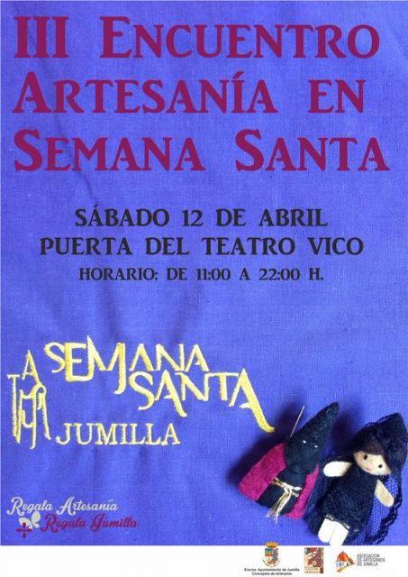 Este sábado tendrá lugar el III Encuentro de Artesanía en Semana Santa frete al Teatro Vico - 1, Foto 1