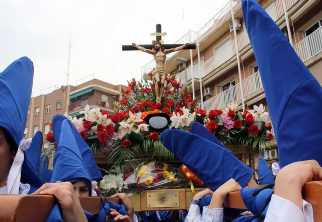 La Guardia Civil escolta el paso del Cristo del Amor en su procesión del Viernes de Dolores 2014 - 5, Foto 5