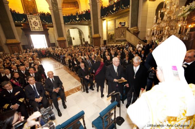 El obispo anima a vivir la Semana Santa desde la fe en el Día Grande de Cartagena - 4, Foto 4