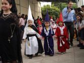 Más de 600 niños participan en la procesión del colegio San Vicente de Paúl
