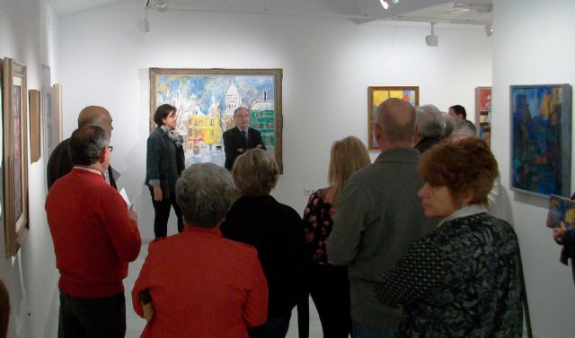 El artista lumbrerense Juan Bautista Sanz inaugura su exposición Pinturas y esencias en el Centro Cultural Casa de los Duendes - 1, Foto 1