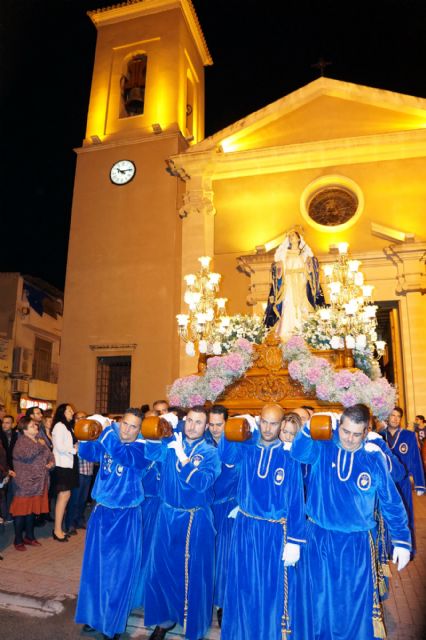 El azul tomó las calles torreñas con la procesión de la Virgen de los Dolores - 2, Foto 2