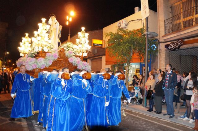 El azul tomó las calles torreñas con la procesión de la Virgen de los Dolores - 3, Foto 3