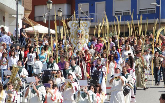 Procesión del Pueblo Hebreo y Misa de Domingo de Ramos en Puerto Lumbreras - 1, Foto 1