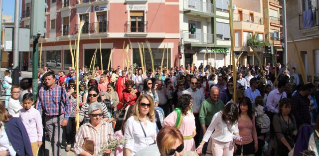 Procesión del Pueblo Hebreo y Misa de Domingo de Ramos en Puerto Lumbreras - 2, Foto 2