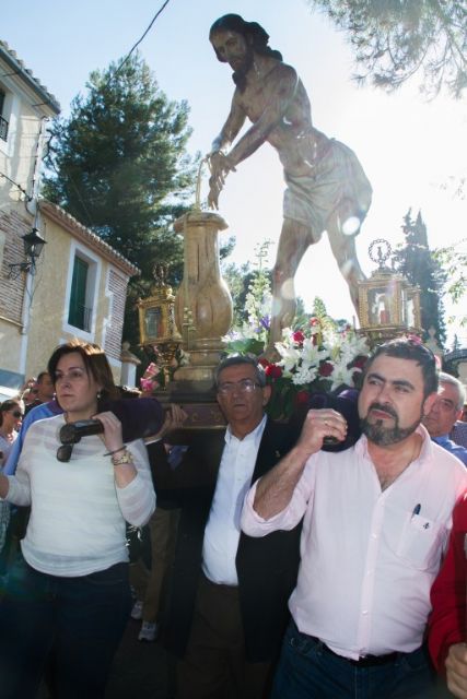 El Cristo Amarrado a la Columna ya está en Jumilla - 1, Foto 1