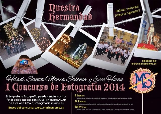 The Brotherhood of St. Mary Salome and Ecce Homo organizes its "I Photography Competition", Foto 3