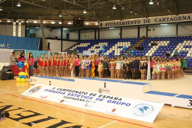 Murcia y Cartagena ocupan los primeros puestos del Campeonato de España de Gimnasia Estética de Grupo - 2, Foto 2