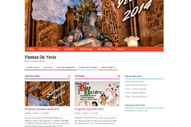 Se presenta el blog de la Concejalía de Festejos - 2, Foto 2
