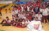 La selección murciana alevín, campeona de España de fútbol sala