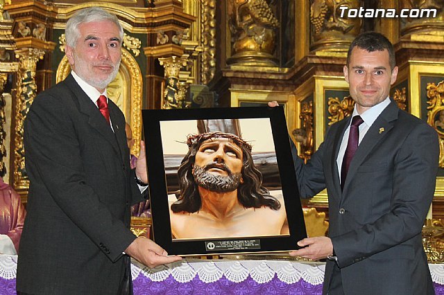 La Cofradía del Santísimo Cristo de la Agonía de Totana se hermana con la Agrupación Santa Agonía (Marrajos) de Cartagena, Foto 1
