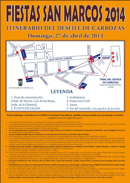 Las Fiestas de San Marcos de Bullas calientan motores - 1, Foto 1