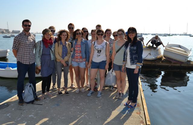 La pesca pinatarense, objeto de estudio de un grupo de estudiantes de la Universidad de Basilea - 1, Foto 1