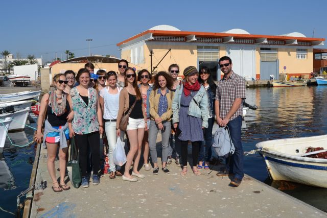 La pesca pinatarense, objeto de estudio de un grupo de estudiantes de la Universidad de Basilea - 2, Foto 2