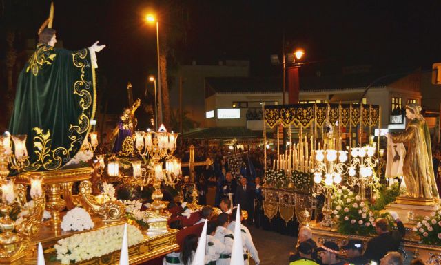 Devoción y fervor en la noche pinatarense del Jueves Santo - 1, Foto 1