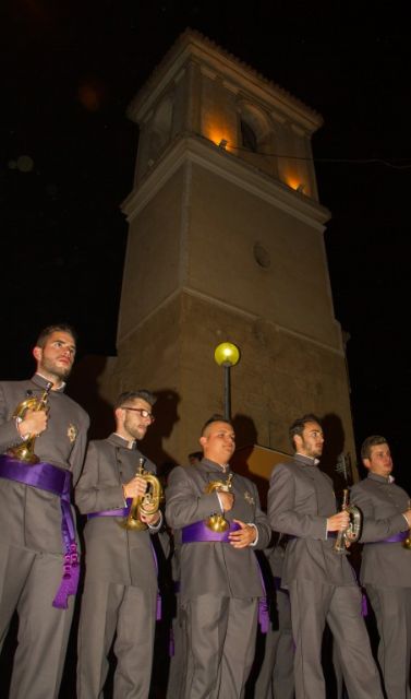 Jumilla vive en silencio la procesión del Santo Entierro - 1, Foto 1