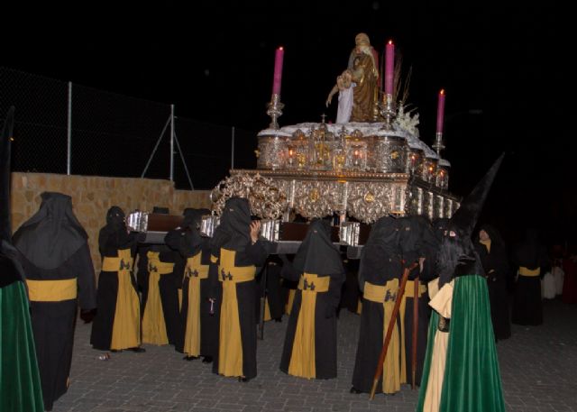 Jumilla vive en silencio la procesión del Santo Entierro - 3, Foto 3