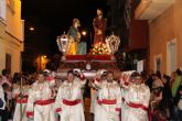 Numeroso público arropa los desfiles procesionales de Puerto de Mazarrón